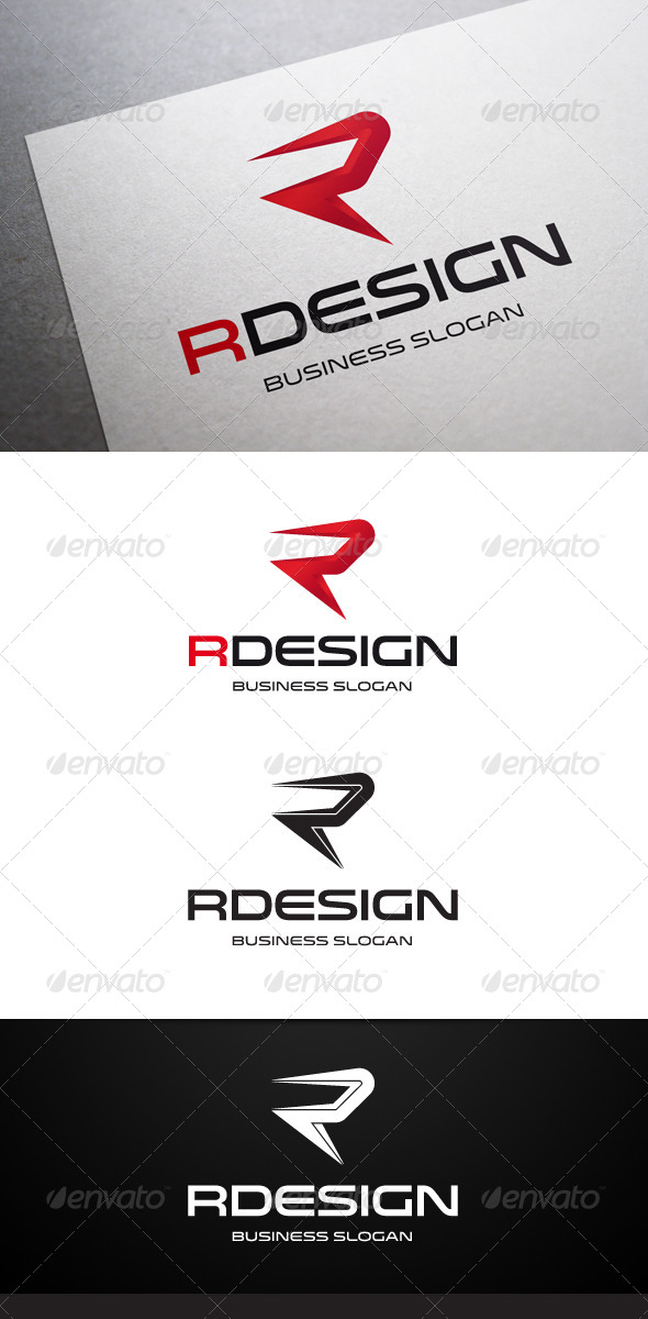 GraphicRiver Rdesign R Letter Logo 5455258 GraphicRiver Rdesign R Letter Logo 5455258