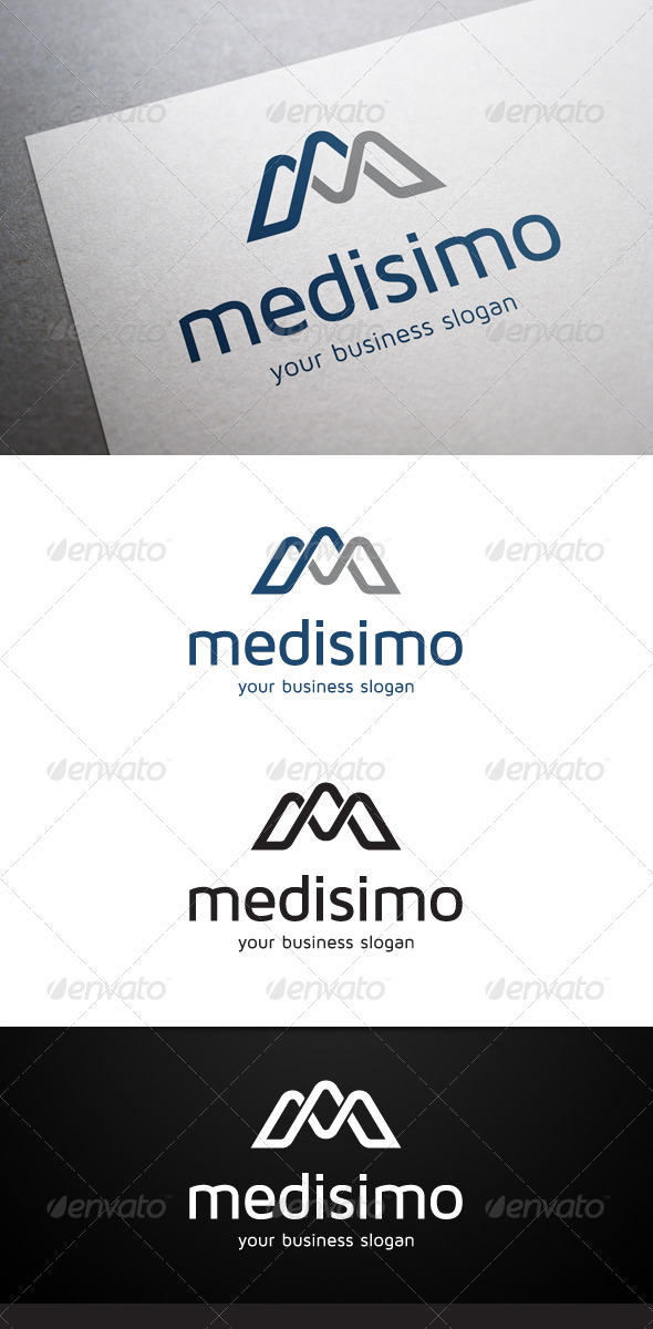 GraphicRiver Medisimo M Letter Logo 5455303 GraphicRiver Medisimo M Letter Logo 5455303