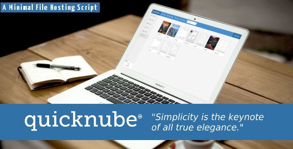 Quicknube - Minimal Design File Hosting Script - CodeCanyon Item for Sale