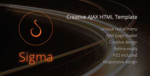ThemeForest Sigma Creative AJAX HTML Template 5448172 ThemeForest Sigma Creative AJAX HTML Template 5448172