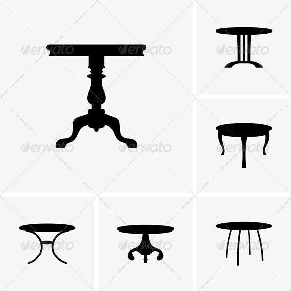 GraphicRiver Small Tables 5466767 GraphicRiver Small Tables 5466767