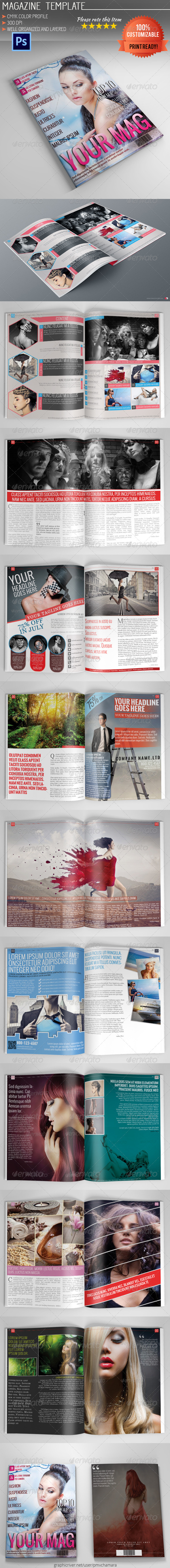 GraphicRiver Magazine Template Vol.7 5468394 GraphicRiver Magazine Template Vol.7 5468394