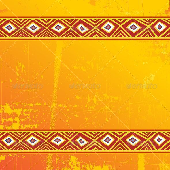 GraphicRiver Ethnic Africa Art Grunge Ornamental Pattern 5458772 GraphicRiver Ethnic Africa Art Grunge Ornamental Pattern 5458772