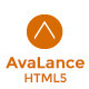 Avalance - Responsive Portfolio HTML Template - ThemeForest Item for Sale