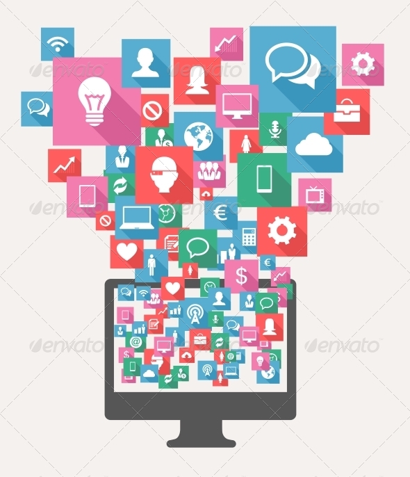 GraphicRiver Web Icons 5471594 GraphicRiver Web Icons 5471594