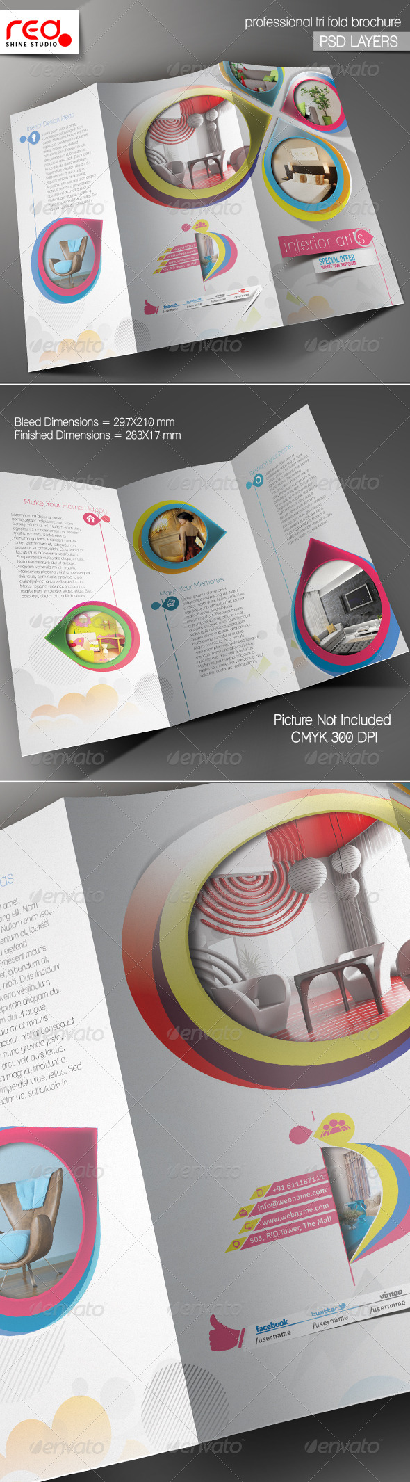 GraphicRiver Architecture & Interior Decorator Trifold Brochure 5447087 GraphicRiver Architecture & Interior Decorator Trifold Brochure 5447087