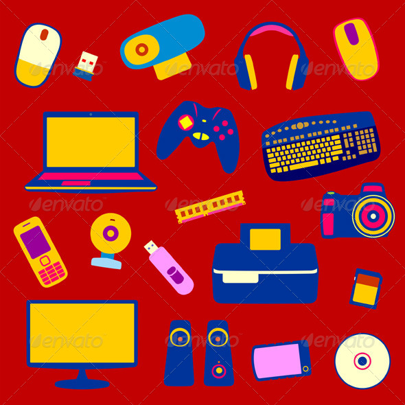 GraphicRiver Computer Equipment 5479879 GraphicRiver Computer Equipment 5479879