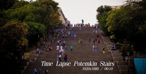 VideoHive Time Lapse Potemkin Stairs 5485911 VideoHive Time Lapse Potemkin Stairs 5485911