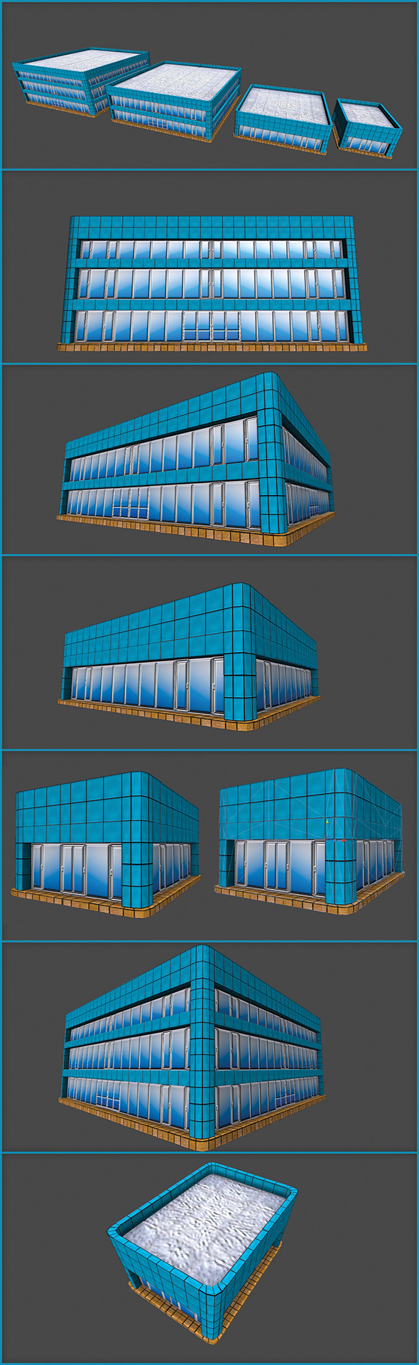 3DOcean Toon Textured Office Building 5485969 3DOcean Toon Textured Office Building 5485969