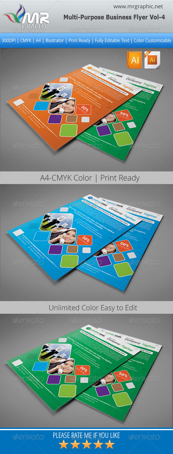 GraphicRiver Multipurpose Business Flyer Vol-04 5490389 GraphicRiver Multipurpose Business Flyer Vol-04 5490389