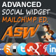 Advanced Social Widget MailChimp Edition - CodeCanyon Item for Sale
