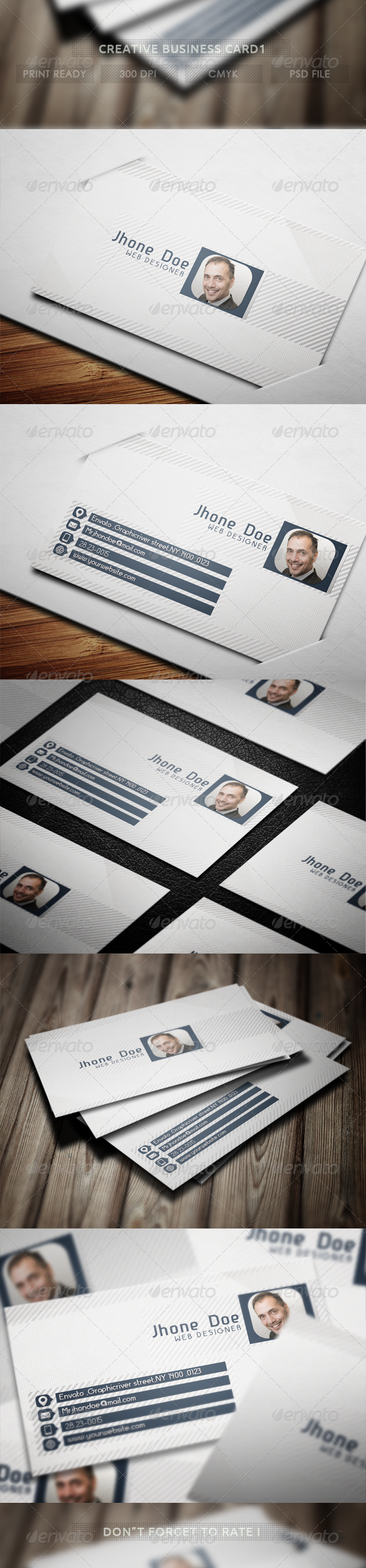 GraphicRiver Creative Business Card 1 5495550 GraphicRiver Creative Business Card 1 5495550