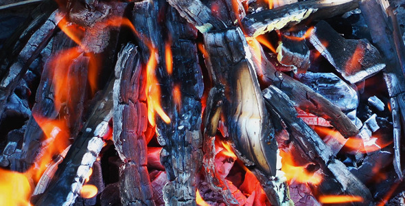 VideoHive Coal and Wood Fire 5497199 VideoHive Coal and Wood Fire 5497199