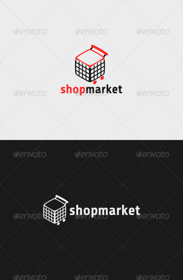 GraphicRiver Shop Market Logo 5503004 GraphicRiver Shop Market Logo 5503004