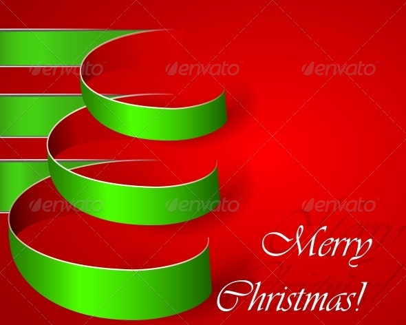 GraphicRiver Green Stripe Christmas Vector Tree 5511222 GraphicRiver Green Stripe Christmas Vector Tree 5511222