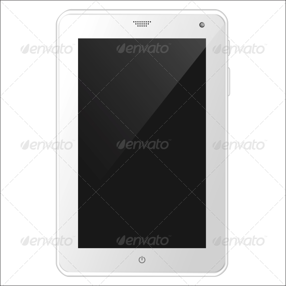 GraphicRiver White Tablet PC 5511484 GraphicRiver White Tablet PC 5511484