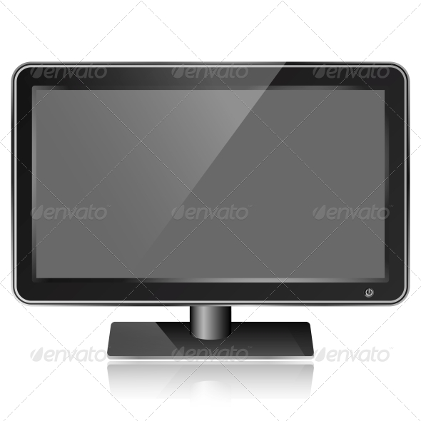 GraphicRiver Black Monitor 5511496 GraphicRiver Black Monitor 5511496
