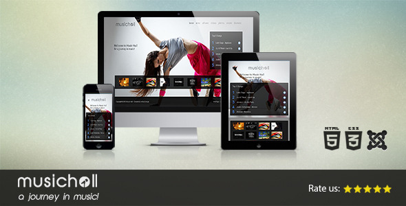 ThemeForest Music Hall Responsive Joomla Template 5488701 ThemeForest Music Hall Responsive Joomla Template 5488701