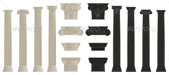 GraphicRiver Set of Columns 5514330 GraphicRiver Set of Columns 5514330
