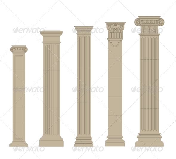 GraphicRiver Set of Columns 5514349 GraphicRiver Set of Columns 5514349