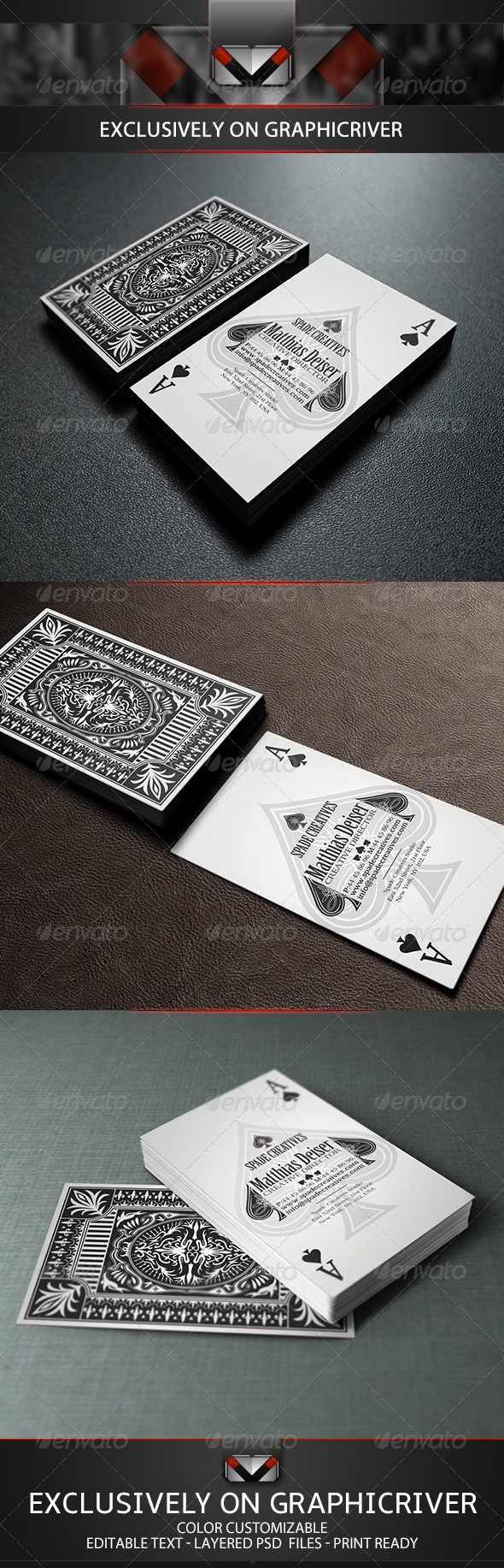 GraphicRiver Poker Business Card 5515213 GraphicRiver Poker Business Card 5515213