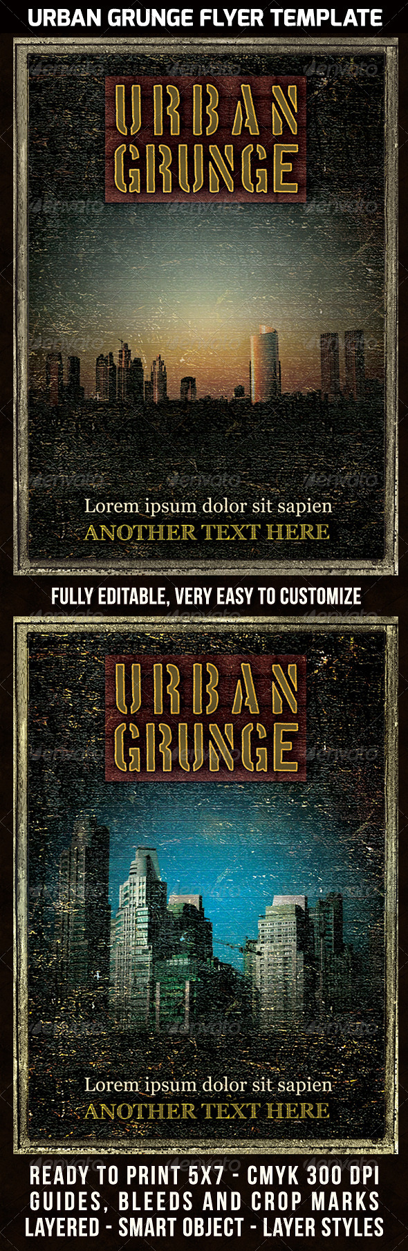 GraphicRiver Urban Grunge Poster Flyer Template 5516650 GraphicRiver Urban Grunge Poster Flyer Template 5516650