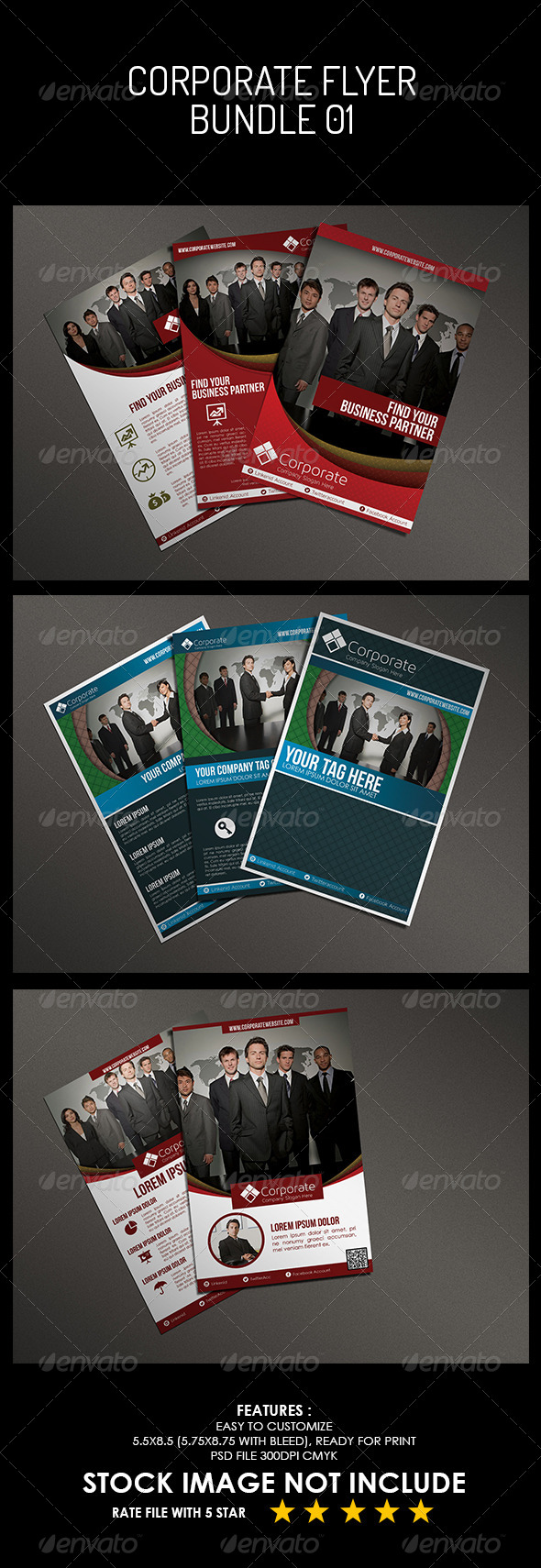GraphicRiver Corporate Flyer Bundle 01 5494108 GraphicRiver Corporate Flyer Bundle 01 5494108
