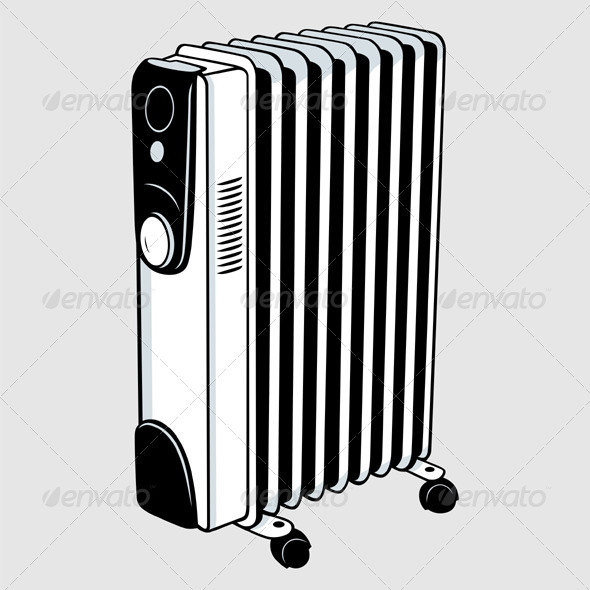 GraphicRiver Electric Heater 5520349 GraphicRiver Electric Heater 5520349