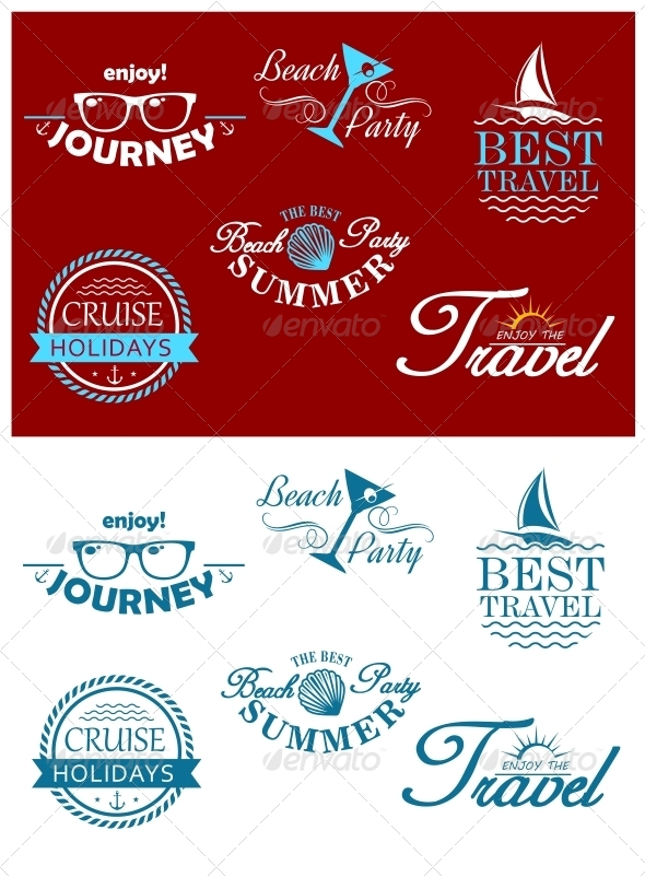 GraphicRiver Travel Headers and Tags 5520647 GraphicRiver Travel Headers and Tags 5520647