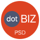 dotBIZ | Multi-Purpose Parallax PSD Landing Page - ThemeForest Item for Sale