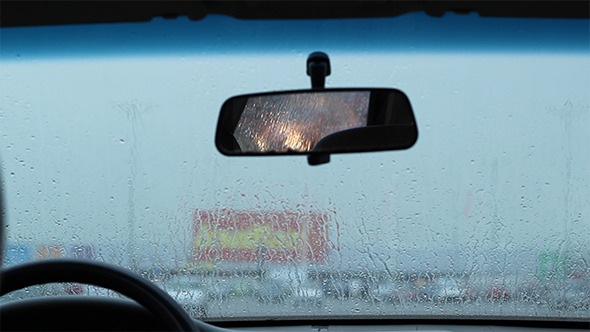 VideoHive Waiting in the Car in Rain 5522285 VideoHive Waiting in the Car in Rain 5522285