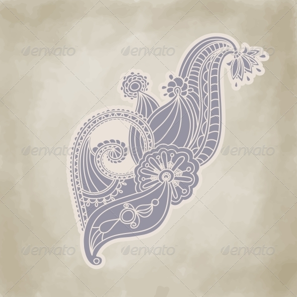 GraphicRiver Vintage Ornamental Floral Template 5522514 GraphicRiver Vintage Ornamental Floral Template 5522514