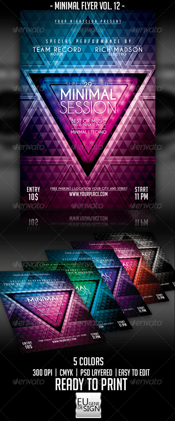 GraphicRiver Minimal Flyer Vol 12 5522727 GraphicRiver Minimal Flyer Vol 12 5522727