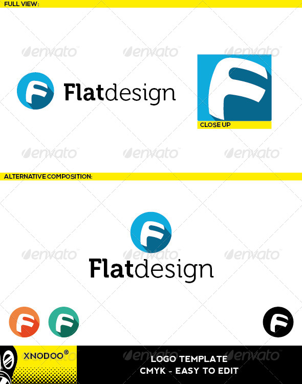 GraphicRiver Flatdesign Logo 5525517 GraphicRiver Flatdesign Logo 5525517