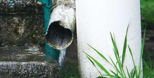 VideoHive Water Flows From The Downspout 2 5529955 VideoHive Water Flows From The Downspout 2 5529955