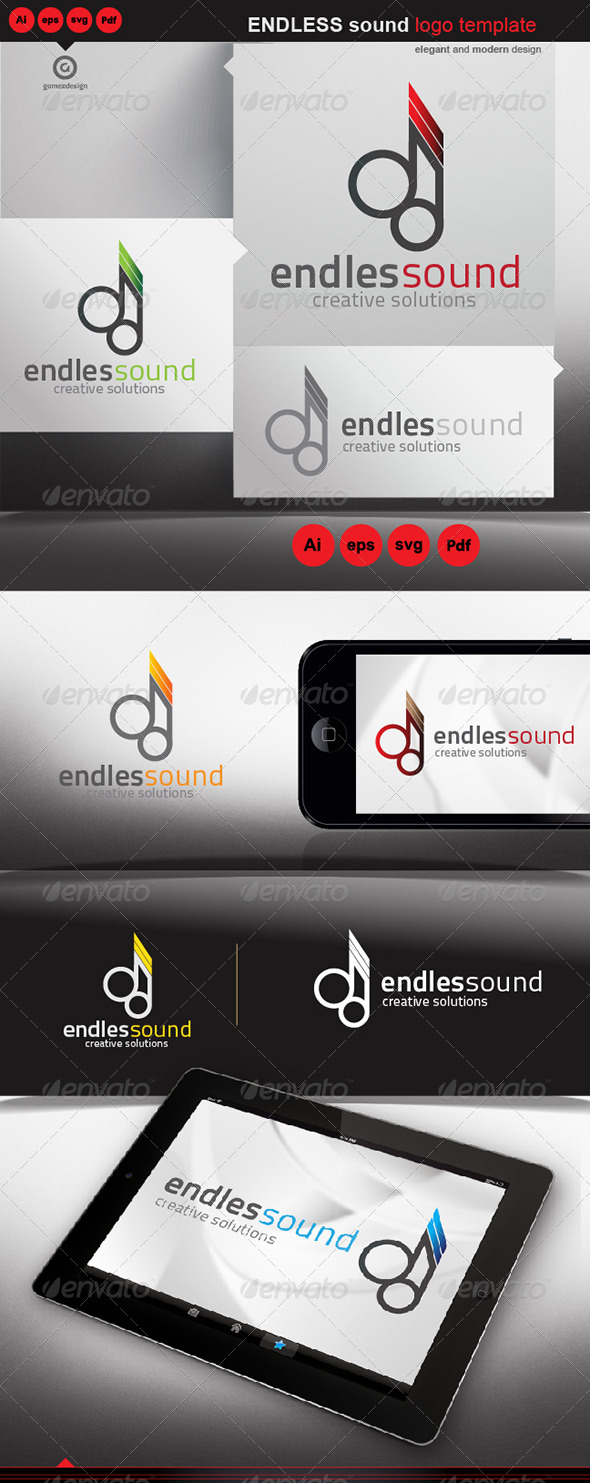 Endless Sound - Logo Templates