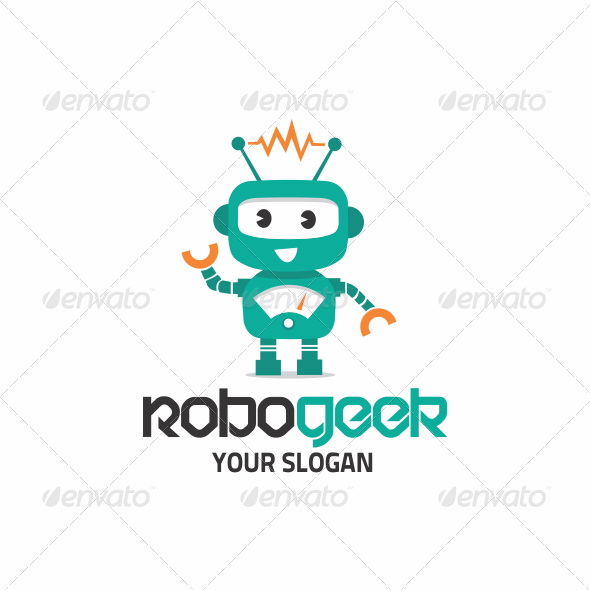 GraphicRiver Robo Geek Logo 5535069 GraphicRiver Robo Geek Logo 5535069