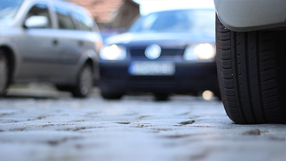 VideoHive Paved Street Car Wheels 5540836 VideoHive Paved Street Car Wheels 5540836