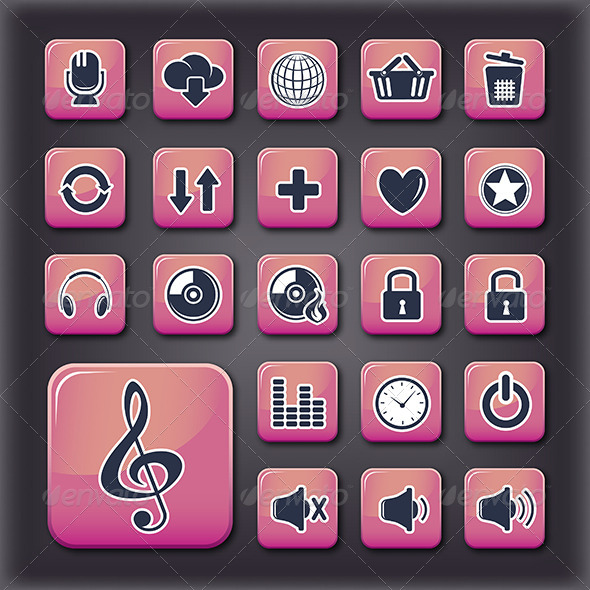 GraphicRiver Media Player Universal Buttons 5540856 GraphicRiver Media Player Universal Buttons 5540856