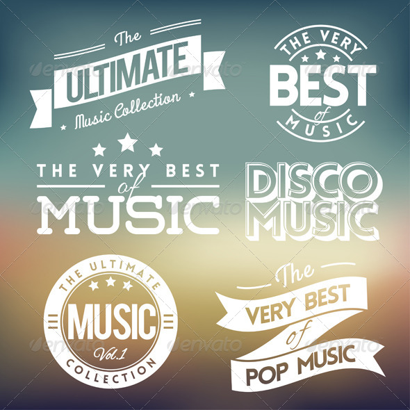 GraphicRiver Music Labels 5541545 GraphicRiver Music Labels 5541545