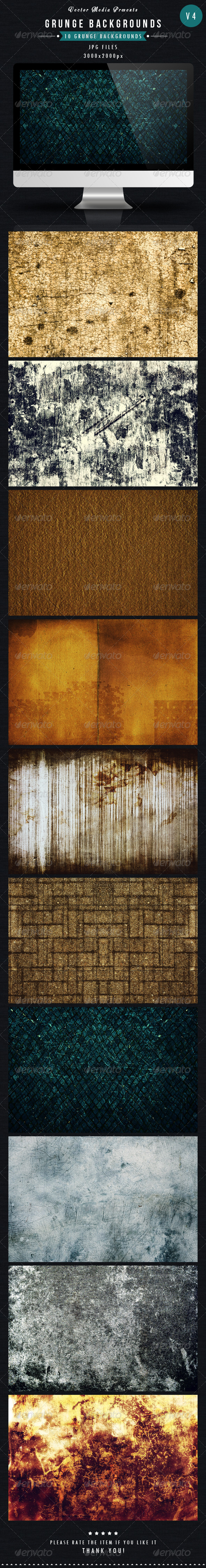GraphicRiver Grunge Backgrounds Vol 4 5542084 GraphicRiver Grunge Backgrounds Vol 4 5542084