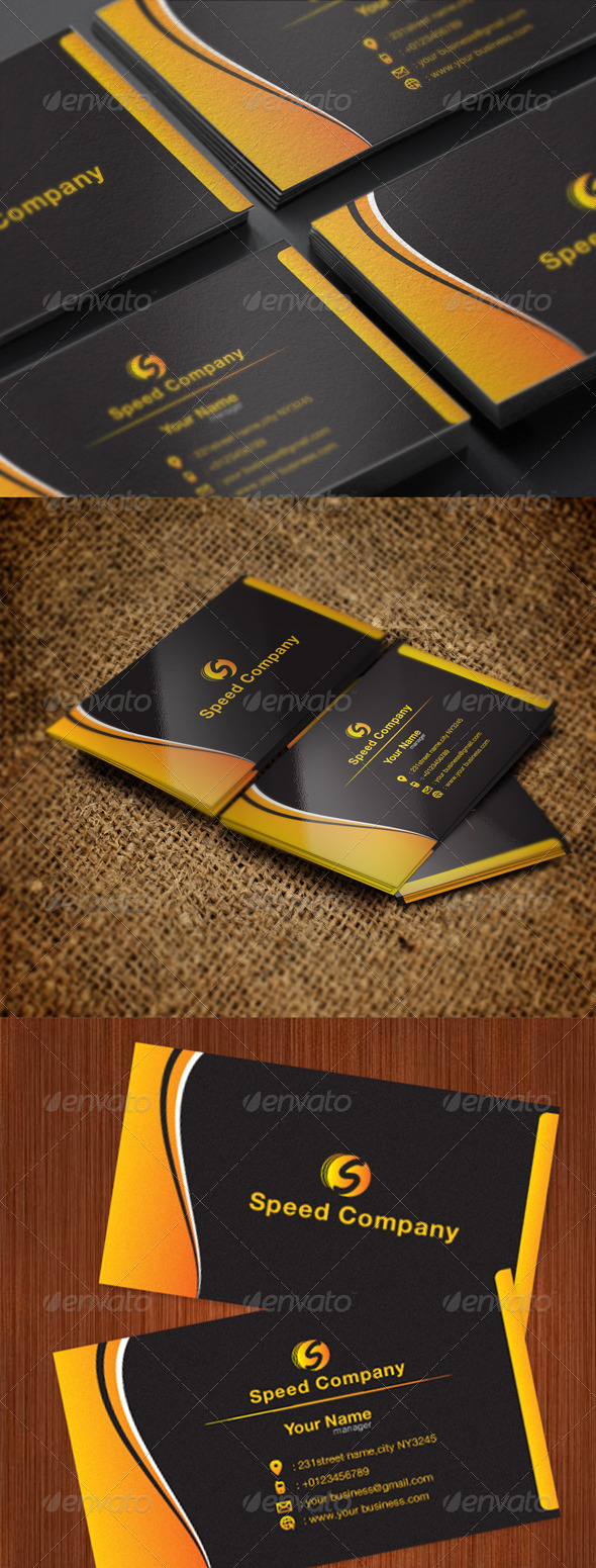 GraphicRiver Black Color Card 5496330 GraphicRiver Black Color Card 5496330