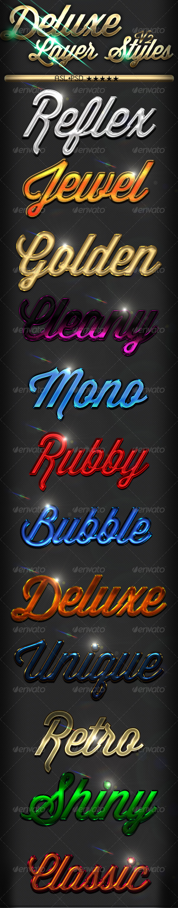 GraphicRiver Deluxe Styles 2 5545937 GraphicRiver Deluxe Styles 2 5545937