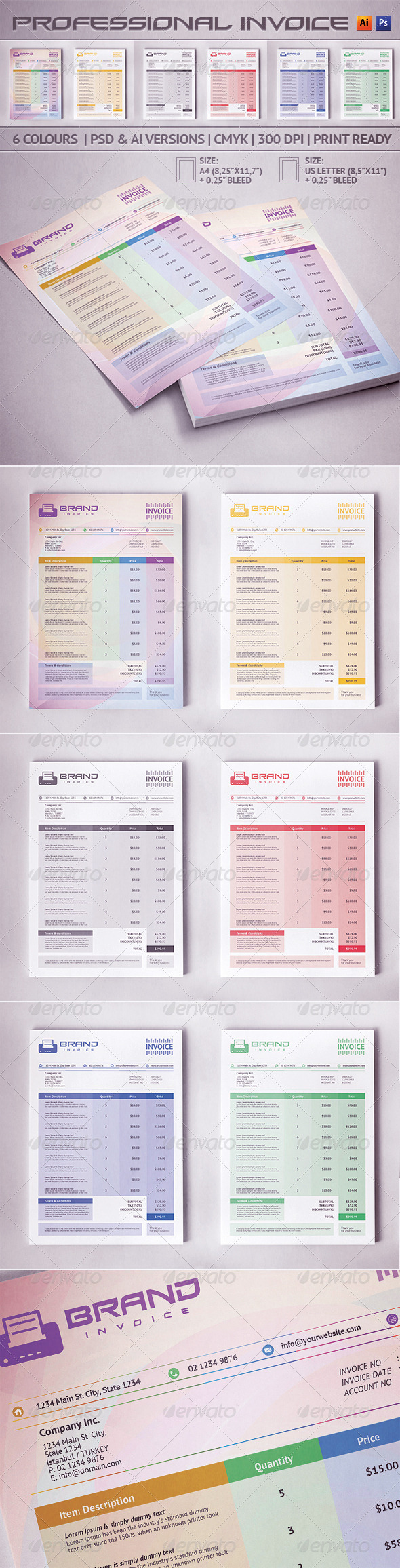 GraphicRiver Invoice 5548908 GraphicRiver Invoice 5548908