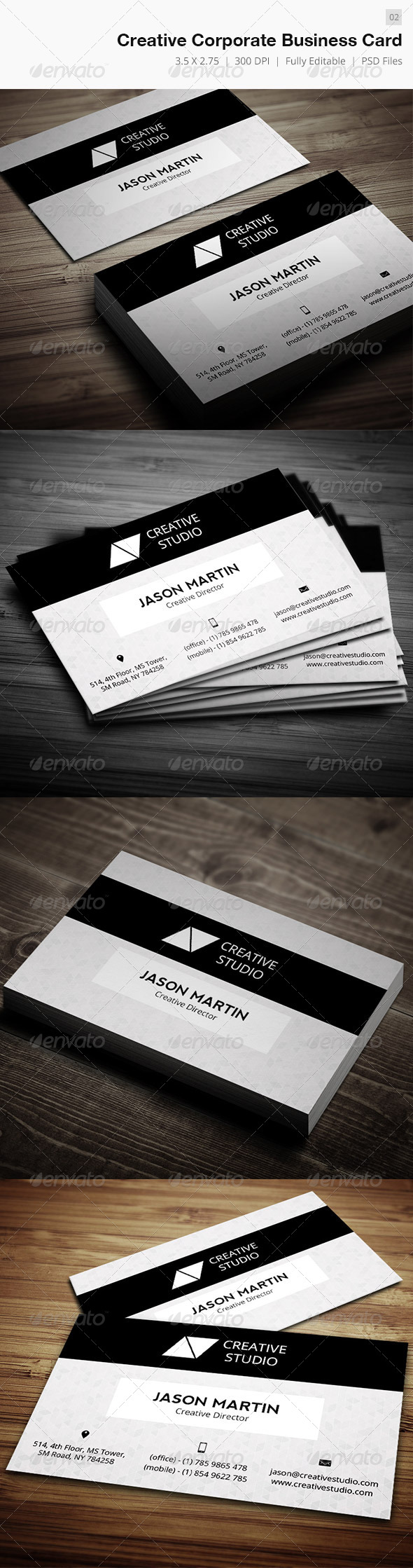 GraphicRiver Creative Corporate Business Card 02 5530090 GraphicRiver Creative Corporate Business Card 02 5530090