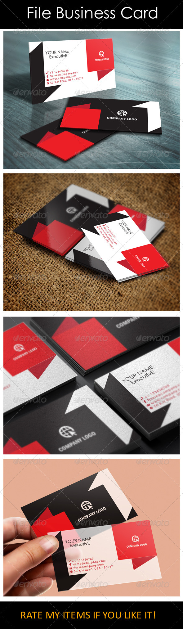 GraphicRiver Corporate File Business Card 5550899 GraphicRiver Corporate File Business Card 5550899