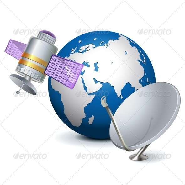 GraphicRiver Vector Satellite Technology Concept 5553180 GraphicRiver Vector Satellite Technology Concept 5553180