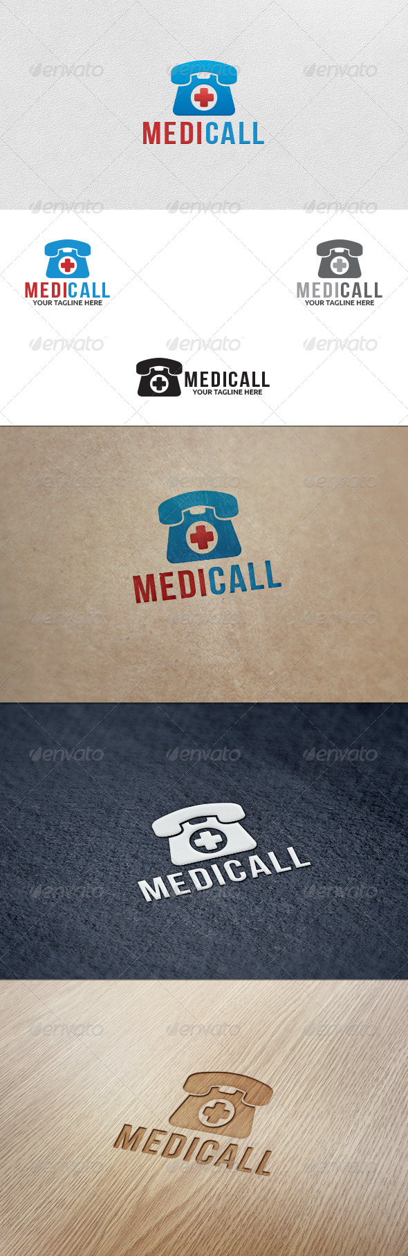 GraphicRiver Medical Call Logo Template 5558516 GraphicRiver Medical Call Logo Template 5558516