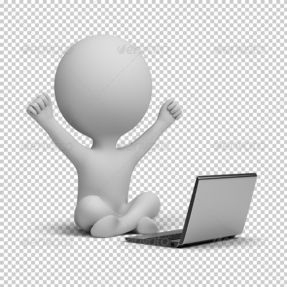 GraphicRiver 3D small people successful solution 5562265 GraphicRiver 3D small people successful solution 5562265