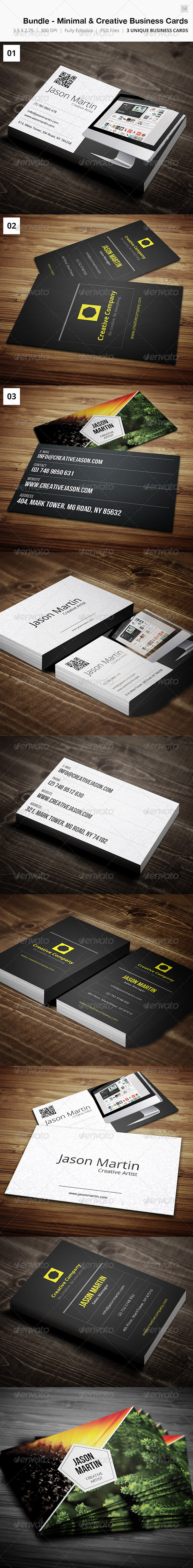 GraphicRiver Bundle Creative Business Card 15 5563378 GraphicRiver Bundle Creative Business Card 15 5563378